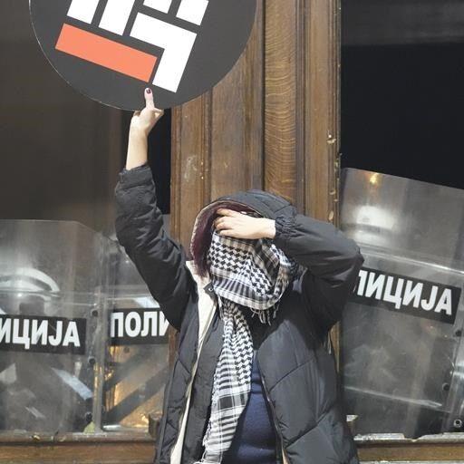 Serbian police detain at least 38 people as opposition holds more protests against election results